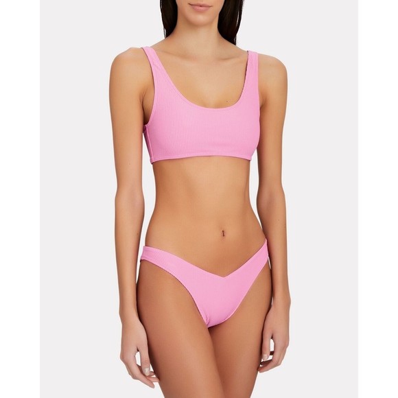 Frankies Other - Frankies Bikinis Women Connor Ribbed Bikini Top Cherub S